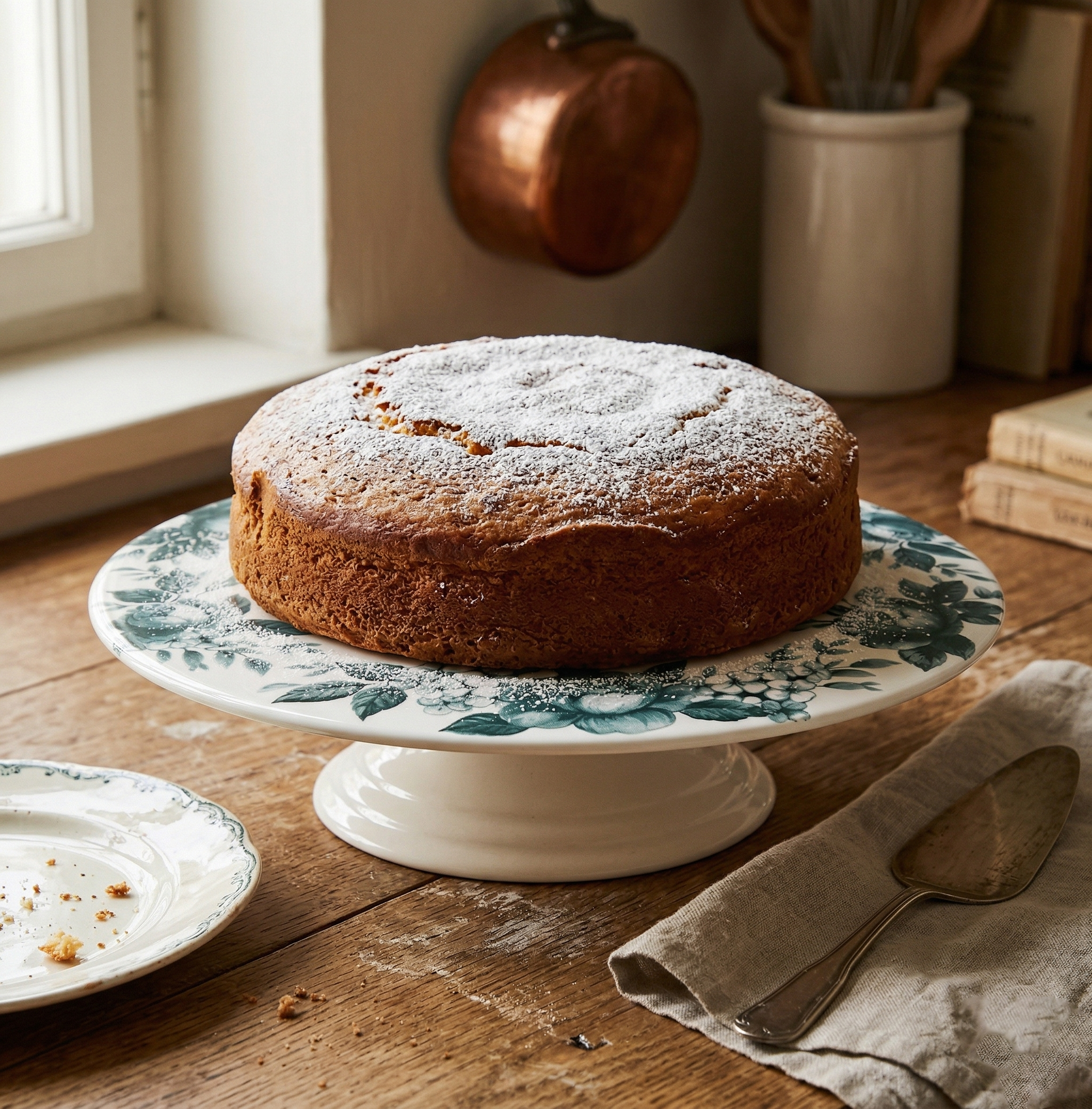 Alzata torta Splendor green