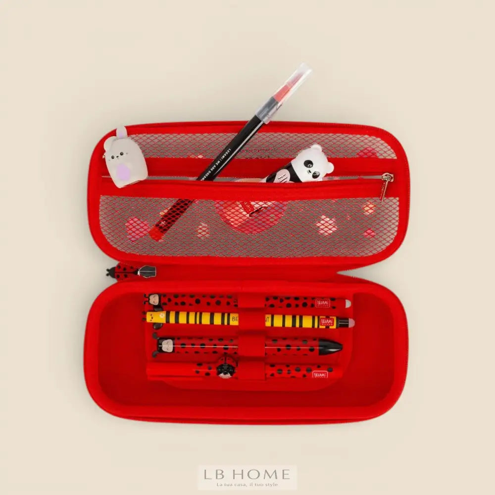 Astuccio Trasparente Rigido Ladybug - WonderWow Cartoleria