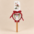 Set Spatola in Silicone e Stampino Cuore La Giostra con Cavallo Natalizio – H 32 cm