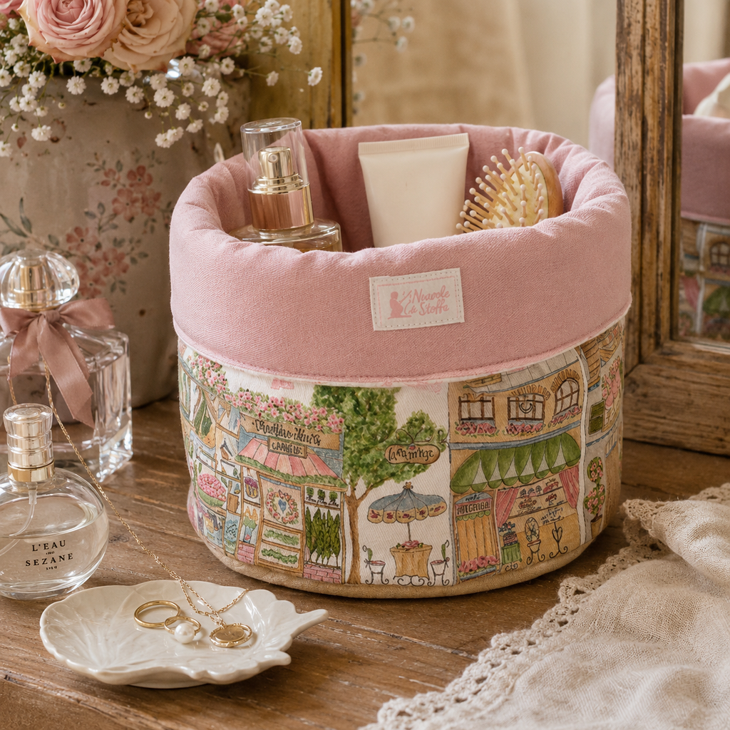 Cestino La vie en rose