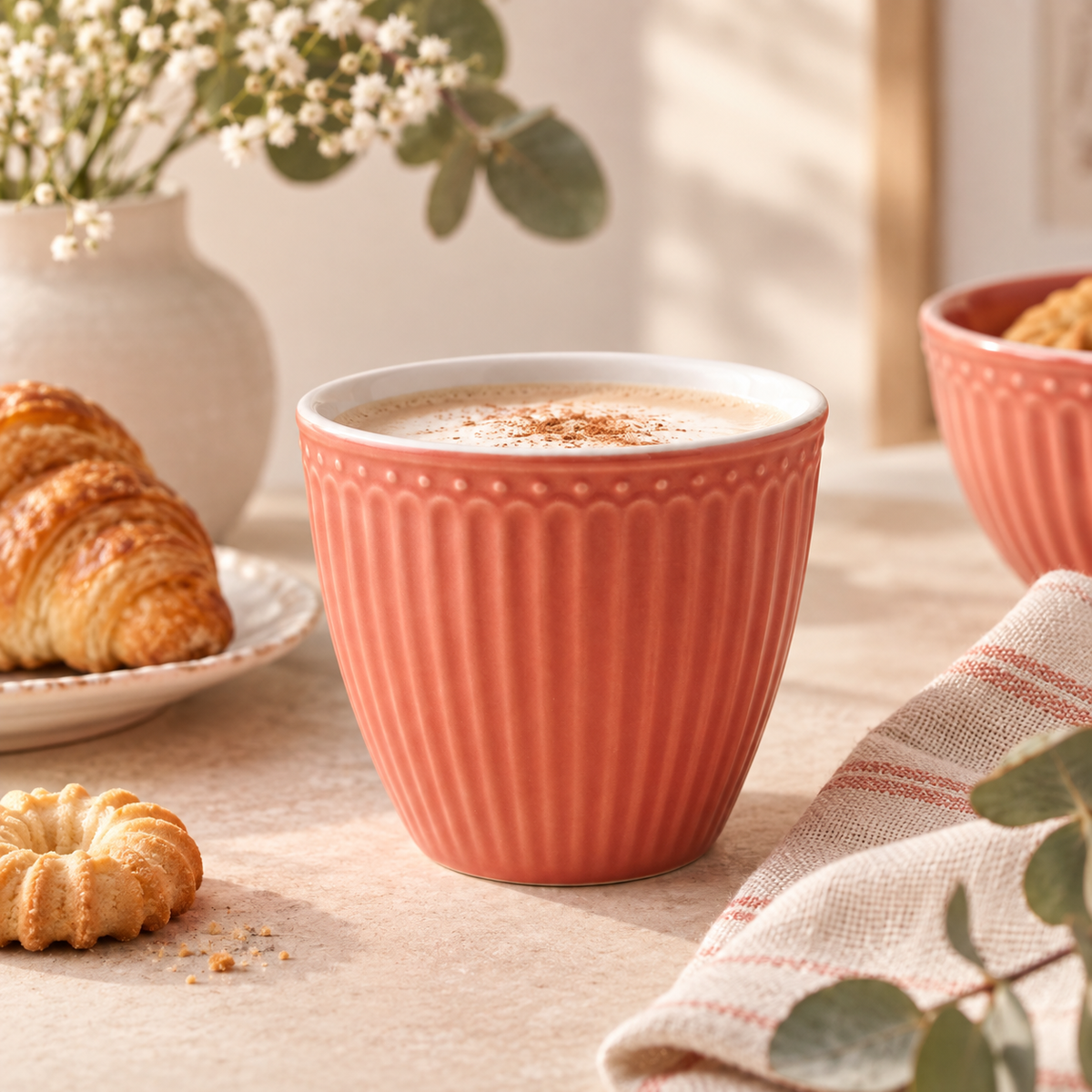 Latte cup Alice corallo