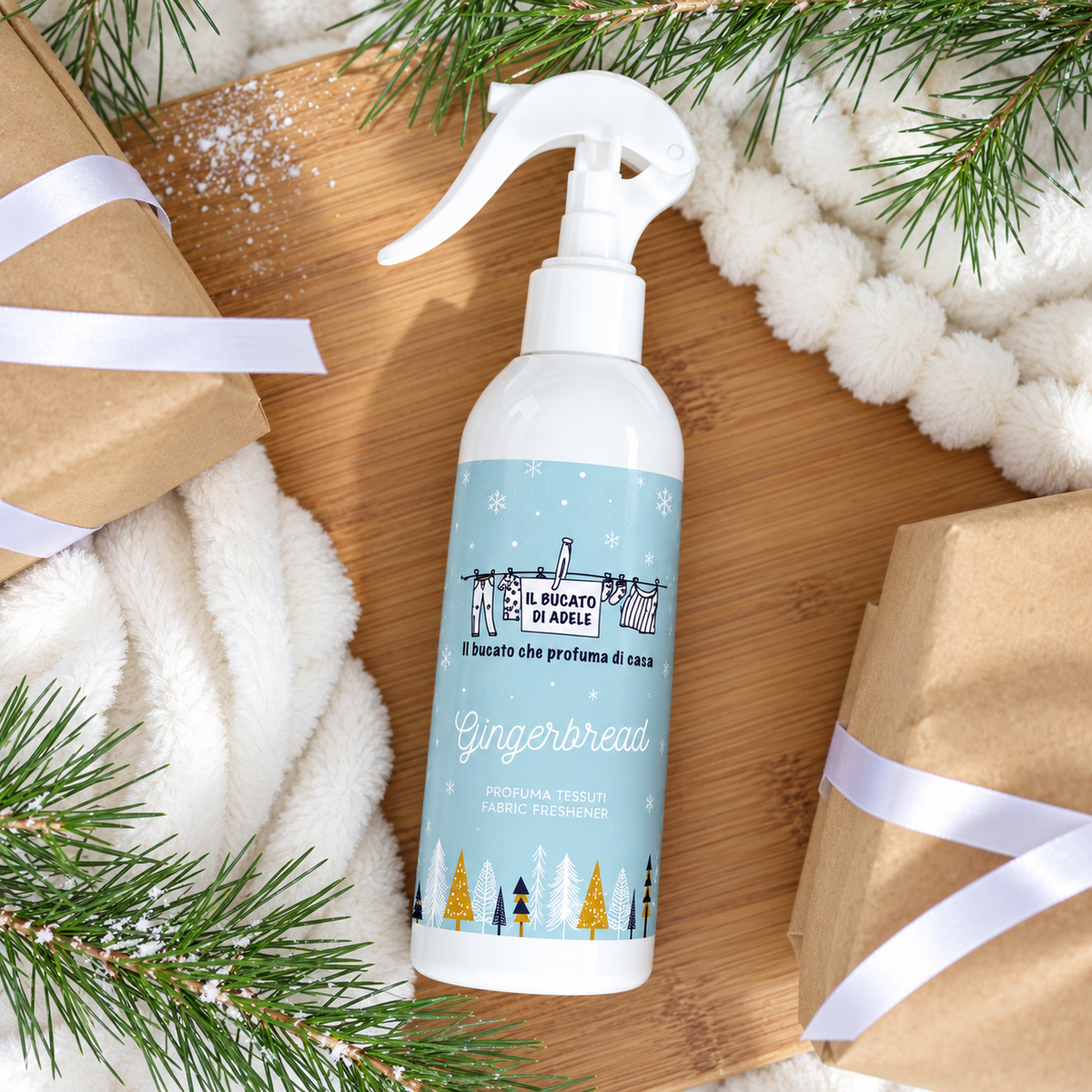 Spray tessuti Il bucato di Adele Gingerbread