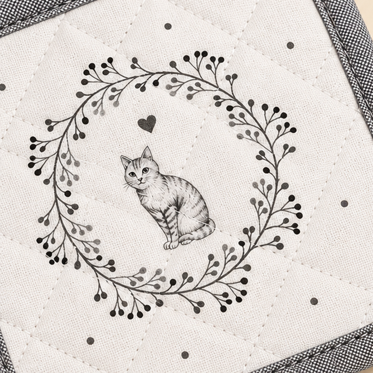 Presina Gattino in Cotone 20 x 20 cm