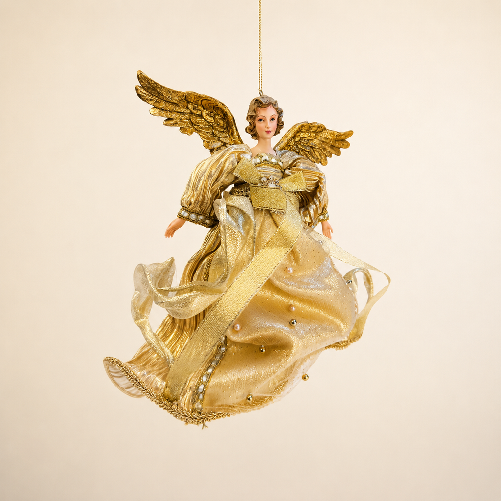 Angelo Decorativo Oro H.30 cm