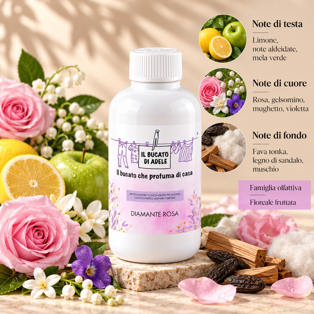 Essenza Il Bucato di Adele Diamante rosa 500ml