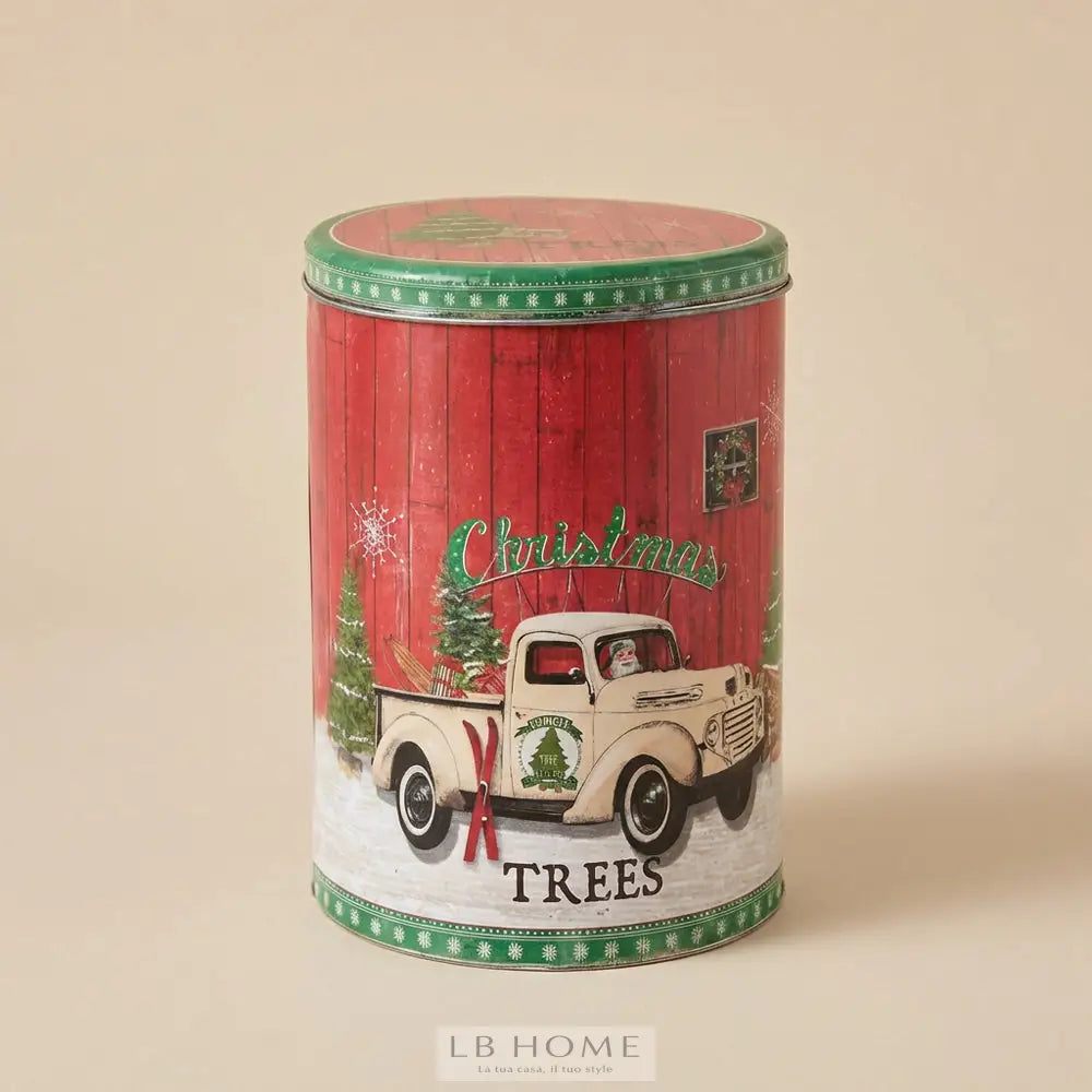 Barattolo latta Christmas Scatola