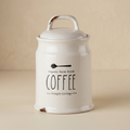 Barattolo Caffè in Ceramica Anticata