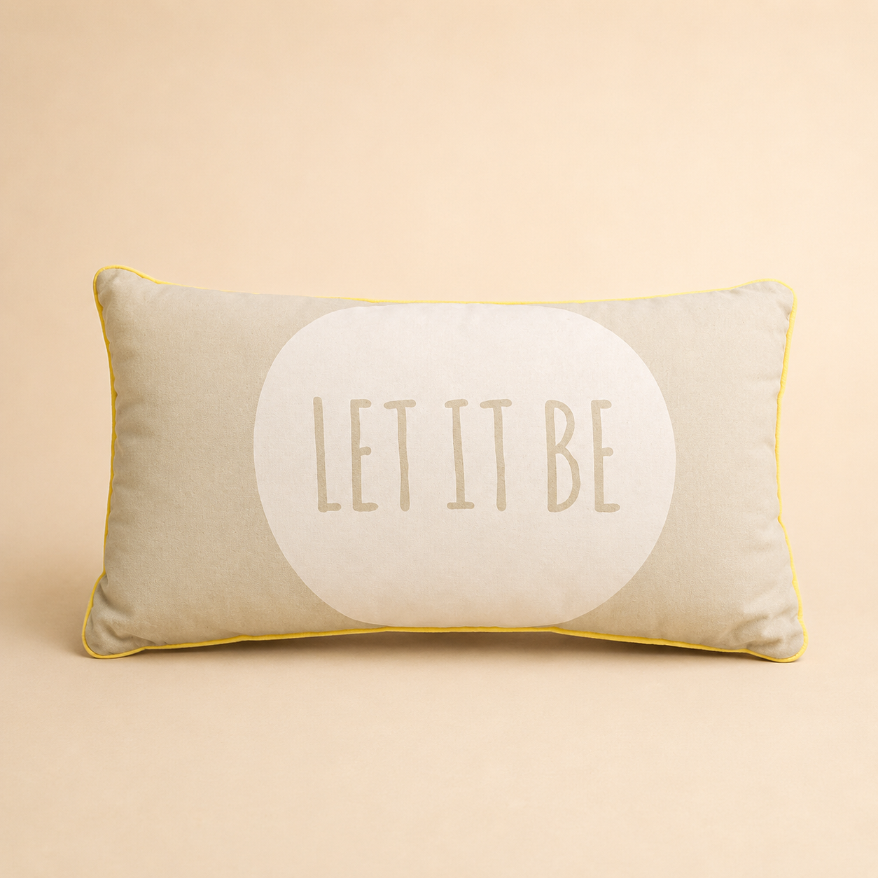 Cuscino Let it be
