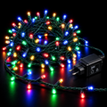 Catena Luminosa 180 LED Multicolor 7,5 m con Memory – Interno ed Esterno