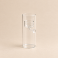 Portacandela in Vetro Trasparente H16 cm Ø6 cm