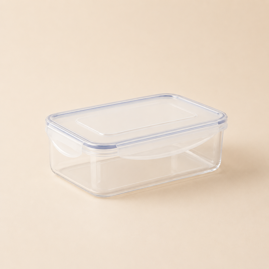 Contenitore Ermetico Rettangolare Fresh Box Trasparente – 0,50 L