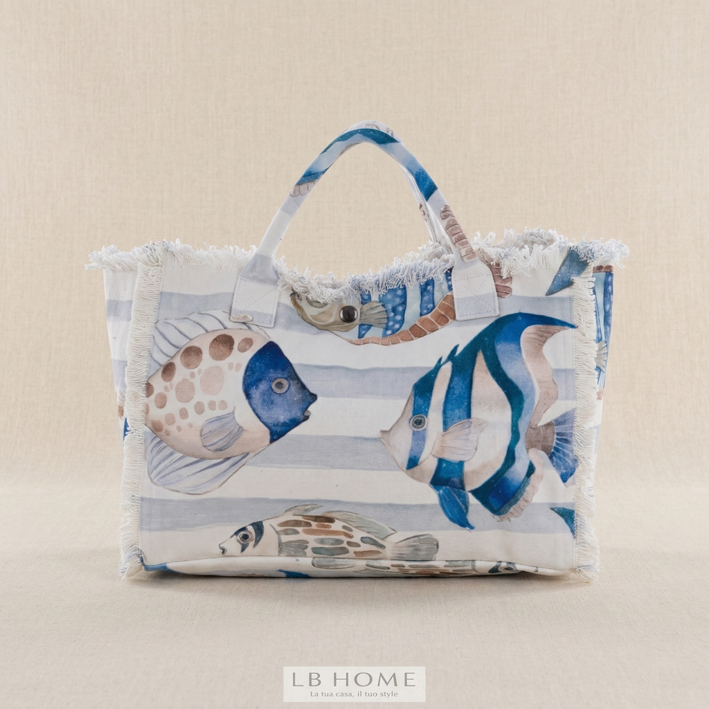 Borsa mare collezione "Les poissons"