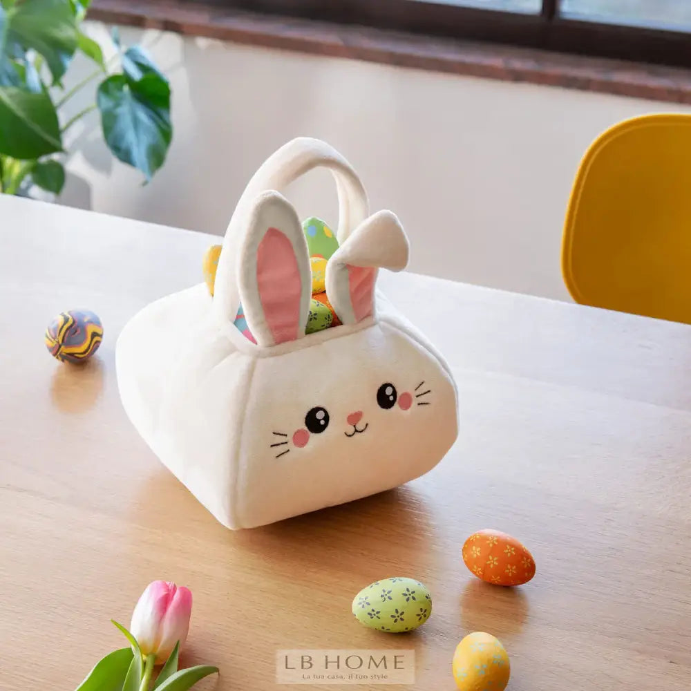 Borsa per Caccia alle Uova - Bunny - Hoppy Easter Decorazioni Pasquali