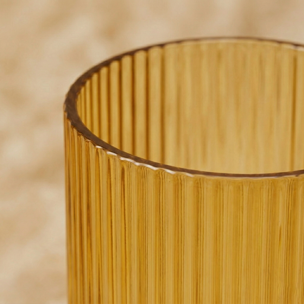 Vaso Bright h.22 ambra