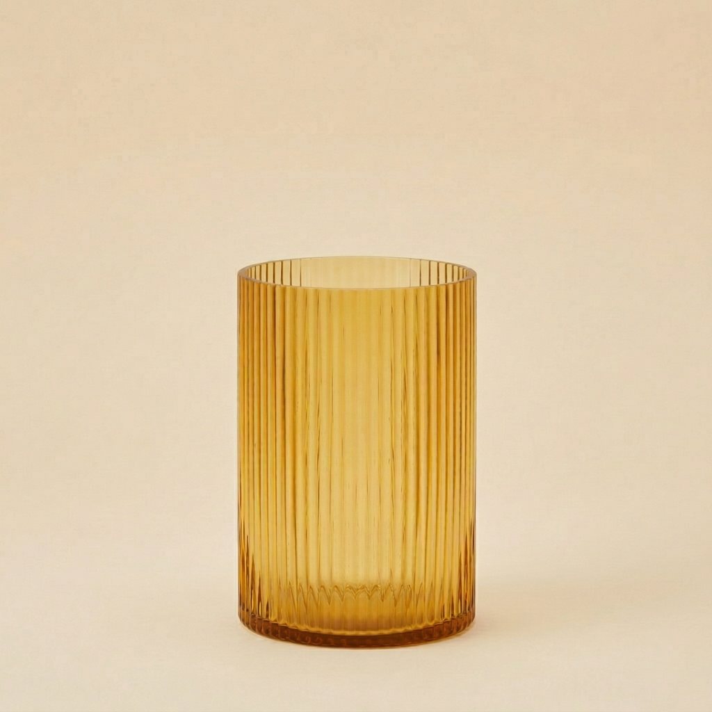 Vaso Bright h.22 ambra