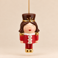 Pendente Natalizio Soldatina Schiaccianoci 14cm