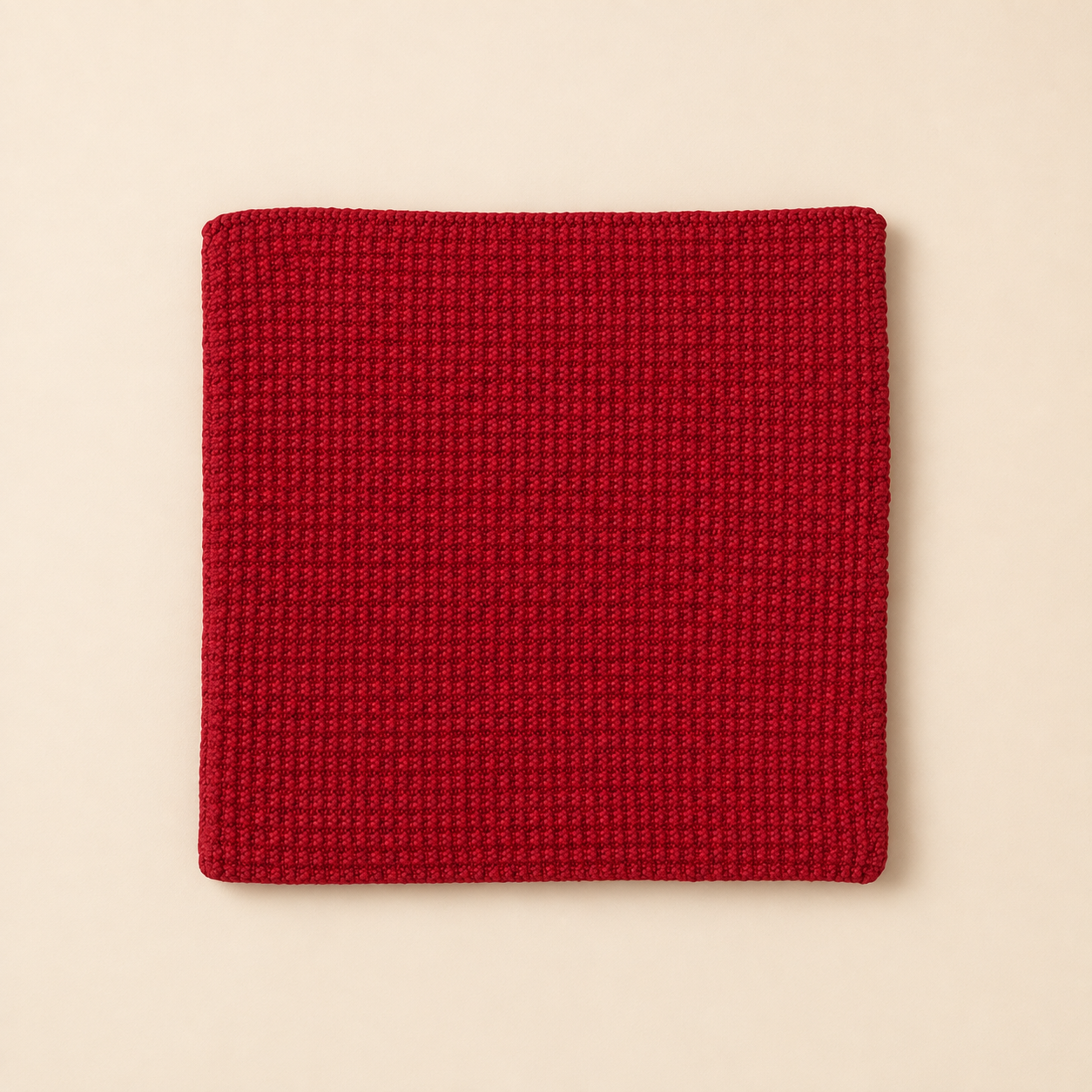 Canovaccio maglia 25x25 rosso