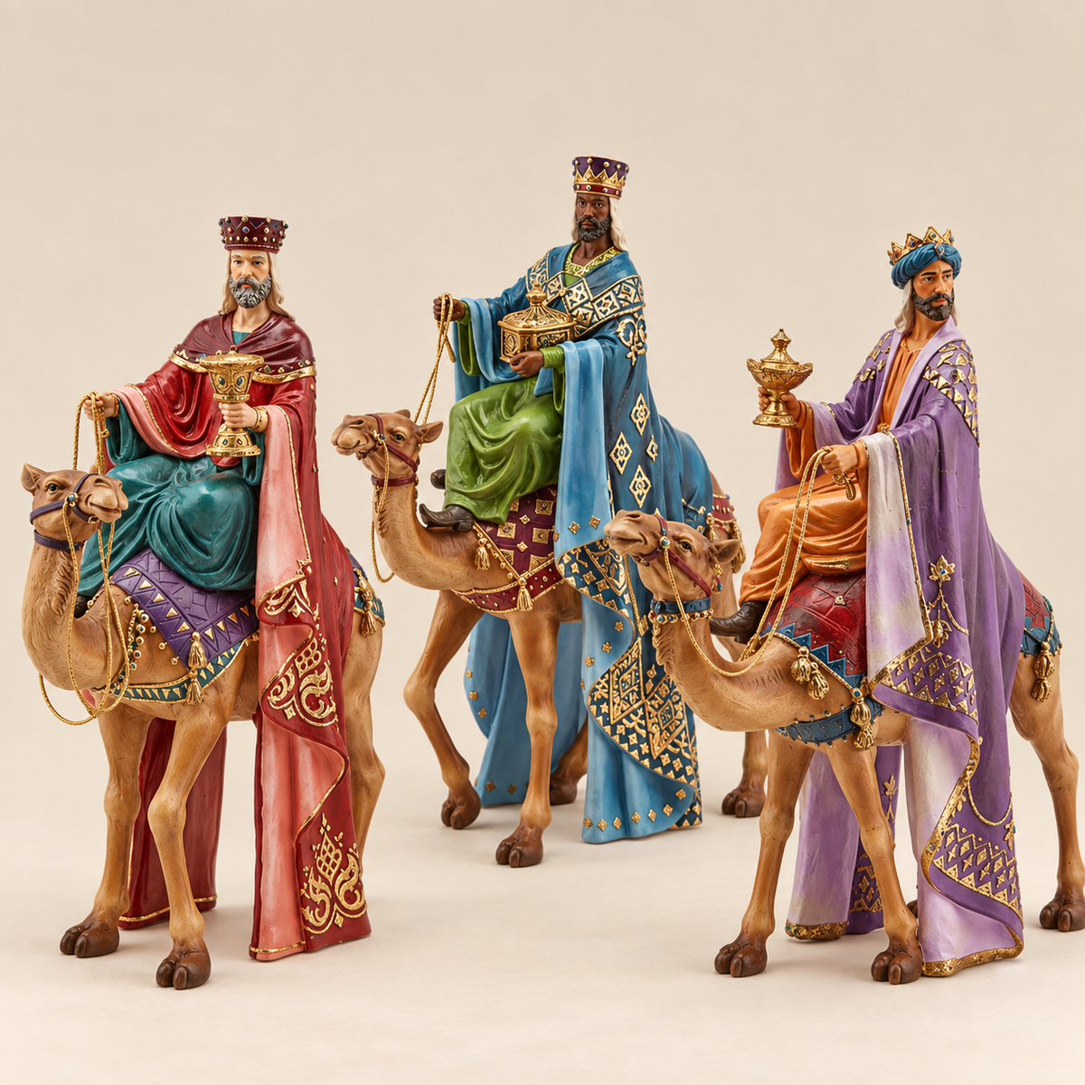 Re Magi con Cammelli H46 cm