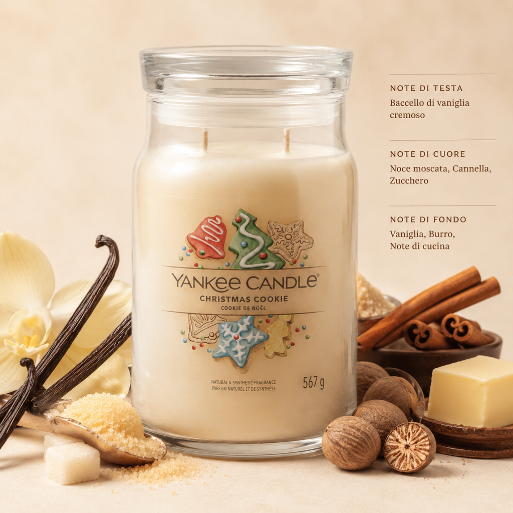 Yankee Candle Giara 567gr Christmas Cookie
