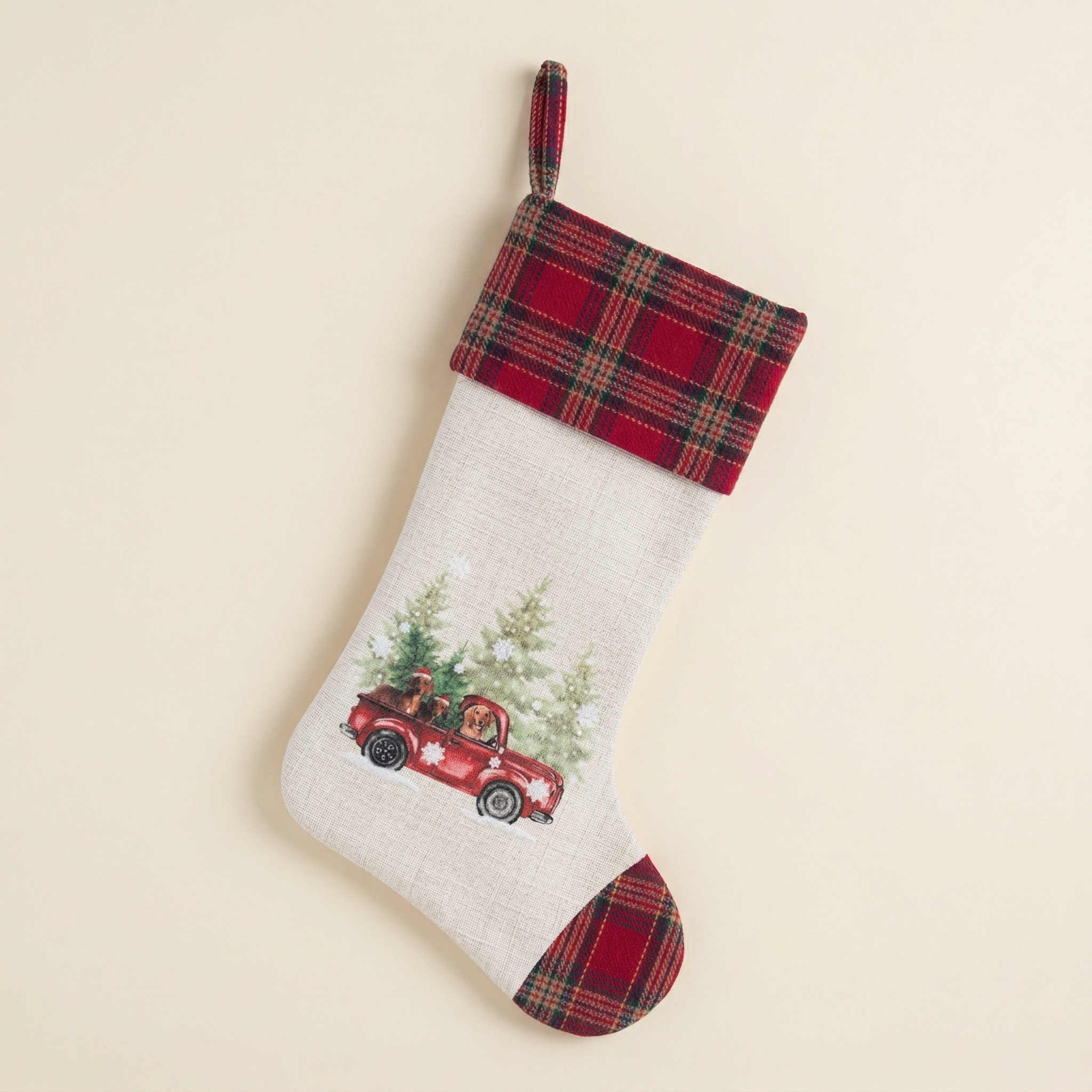 Calza di natale Jingle Bells furgone
