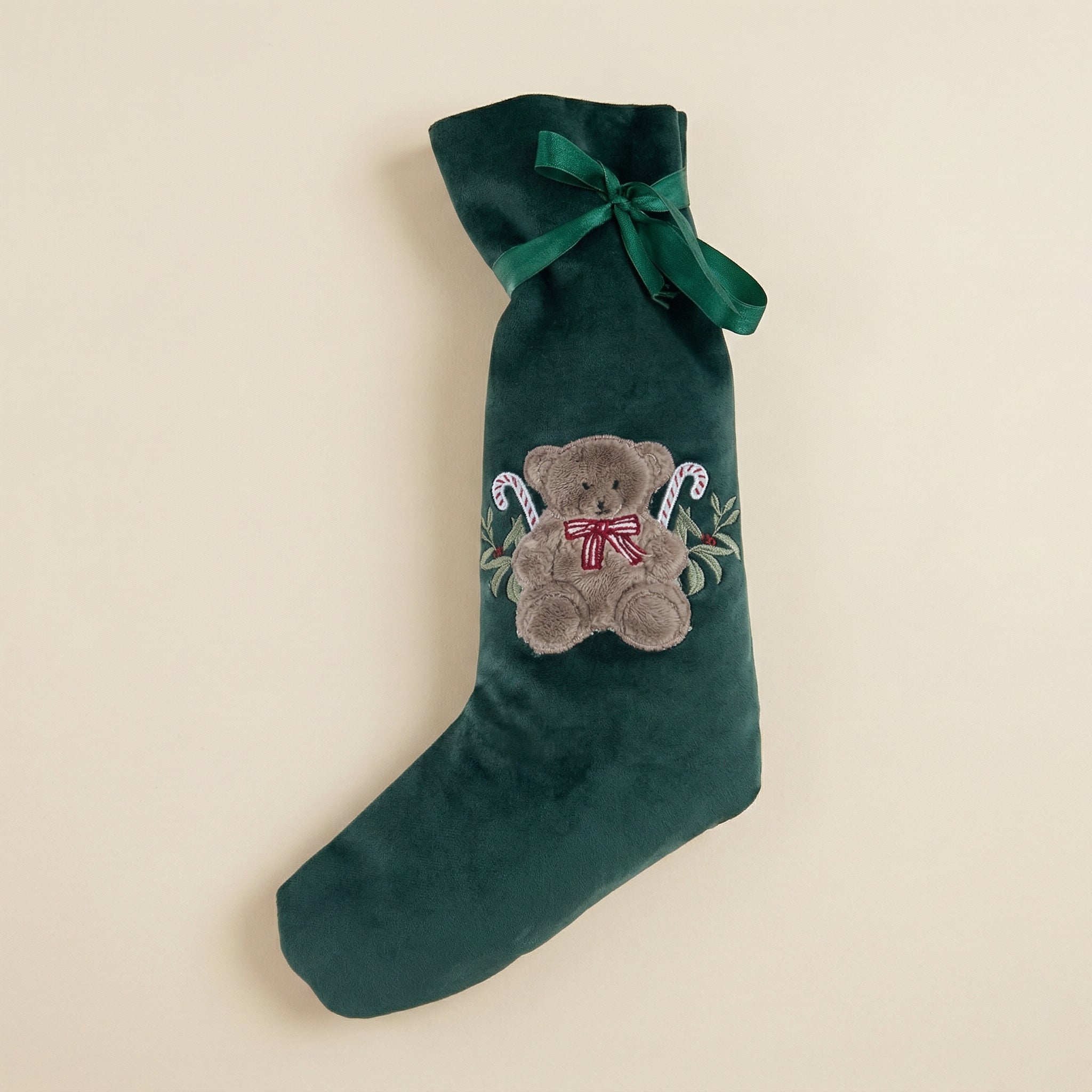 Calza Teddy Bear verde
