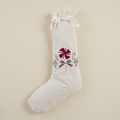 Calza di natale Teddy Bear caramelle bianca