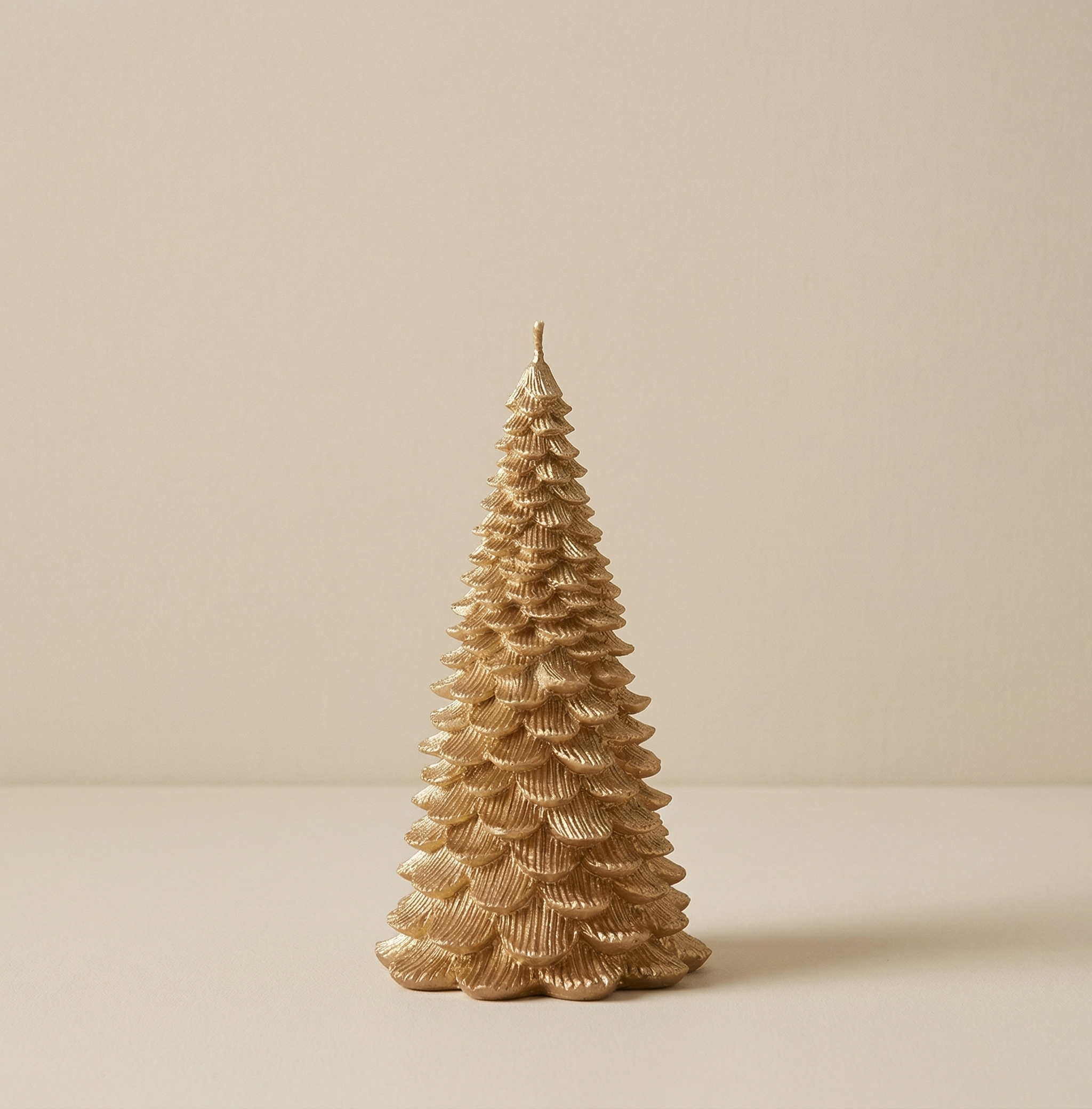Candela Albero di Natale Oro h.12