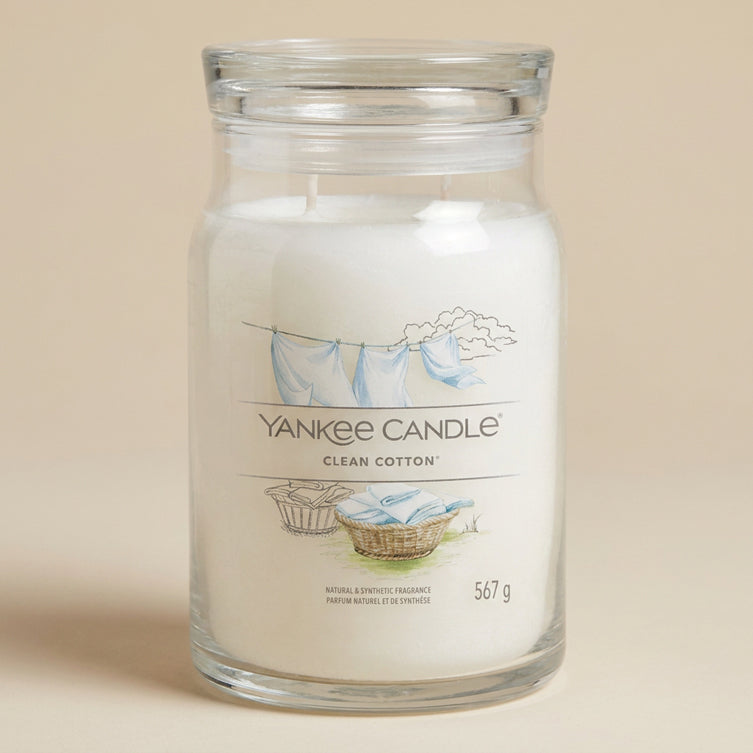 Yankee Candle Giara 567gr Clean Cotton