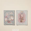 Set 2 canovacci collezione "Joyeuses Paques"