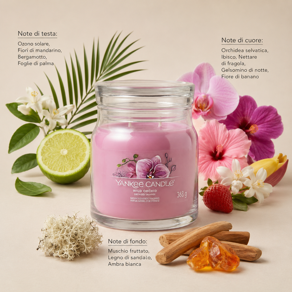 Yankee Candle Giara 368gr Wild Orchid