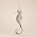 Cavalluccio Marino Decorativo in Vetro – H 18 cm