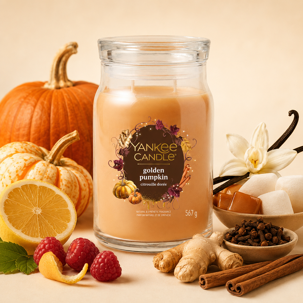 Yankee Candle Giara 567gr Golden Pumpkin