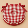Cuscino sedia rotondo Basic Heart Rosso