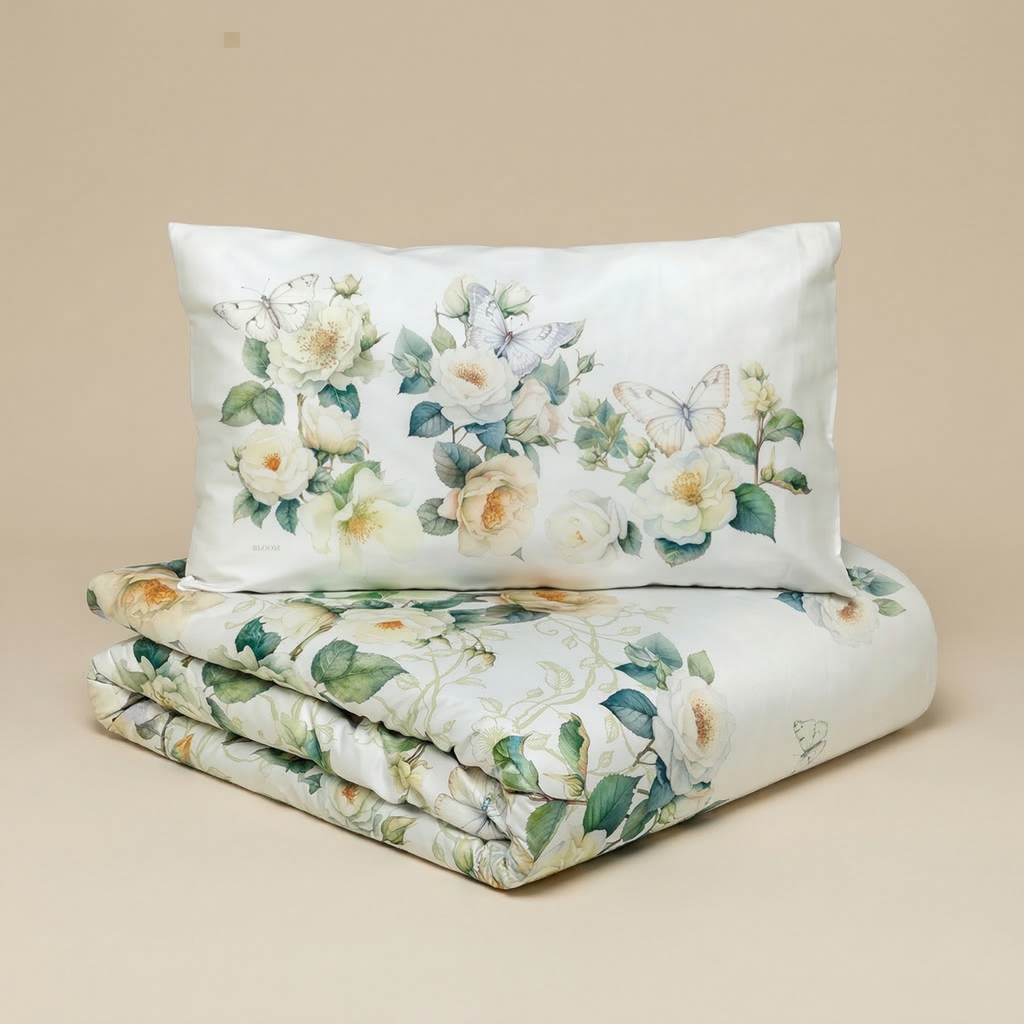 Parure Copripiumino Bloom Tea rose
