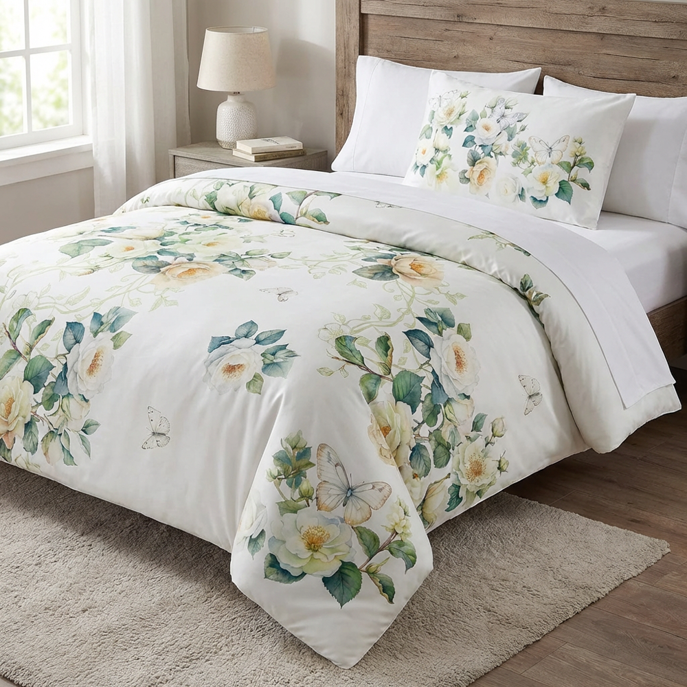 Parure Copripiumino Bloom Tea rose