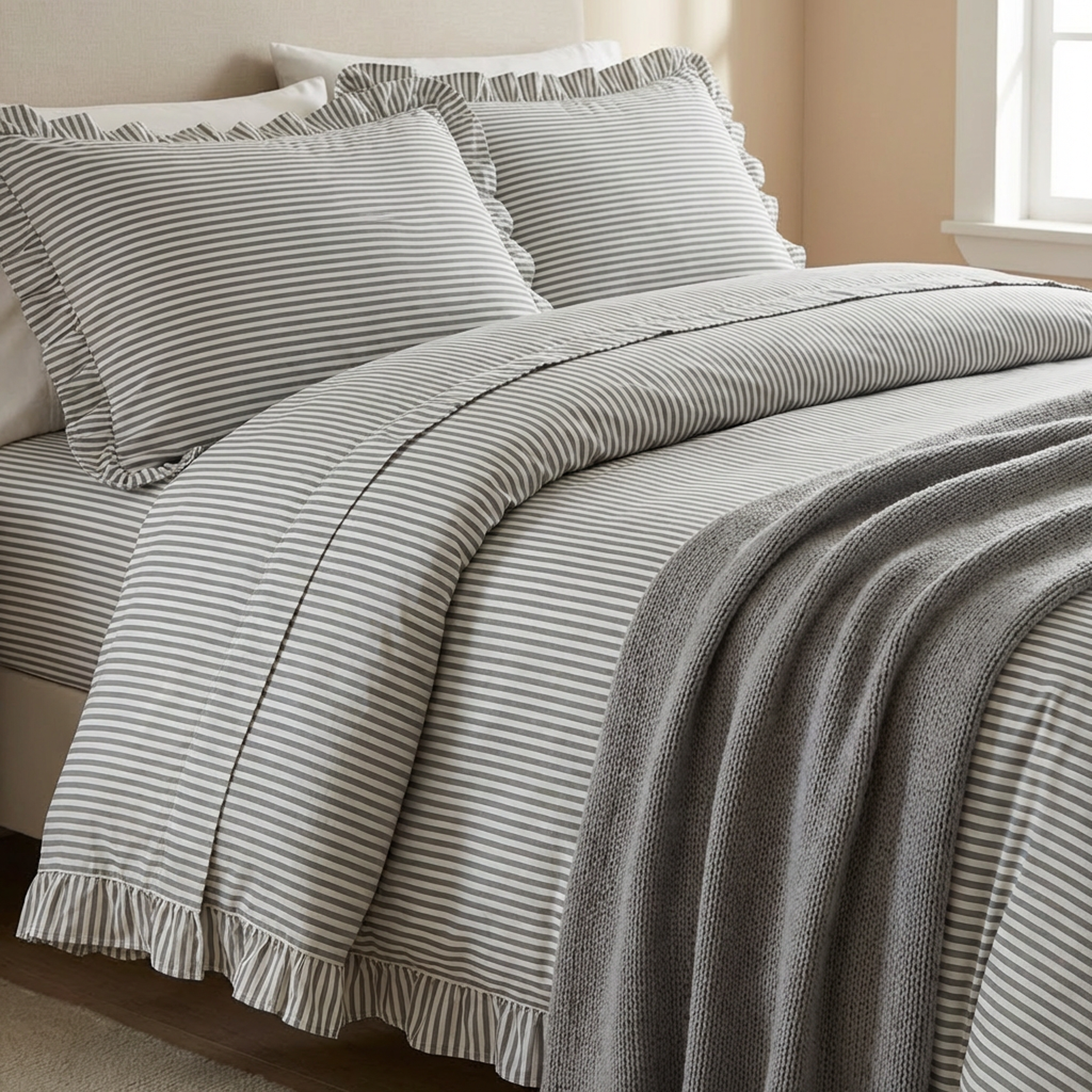 Completo letto 2 piazze Gelateria verde