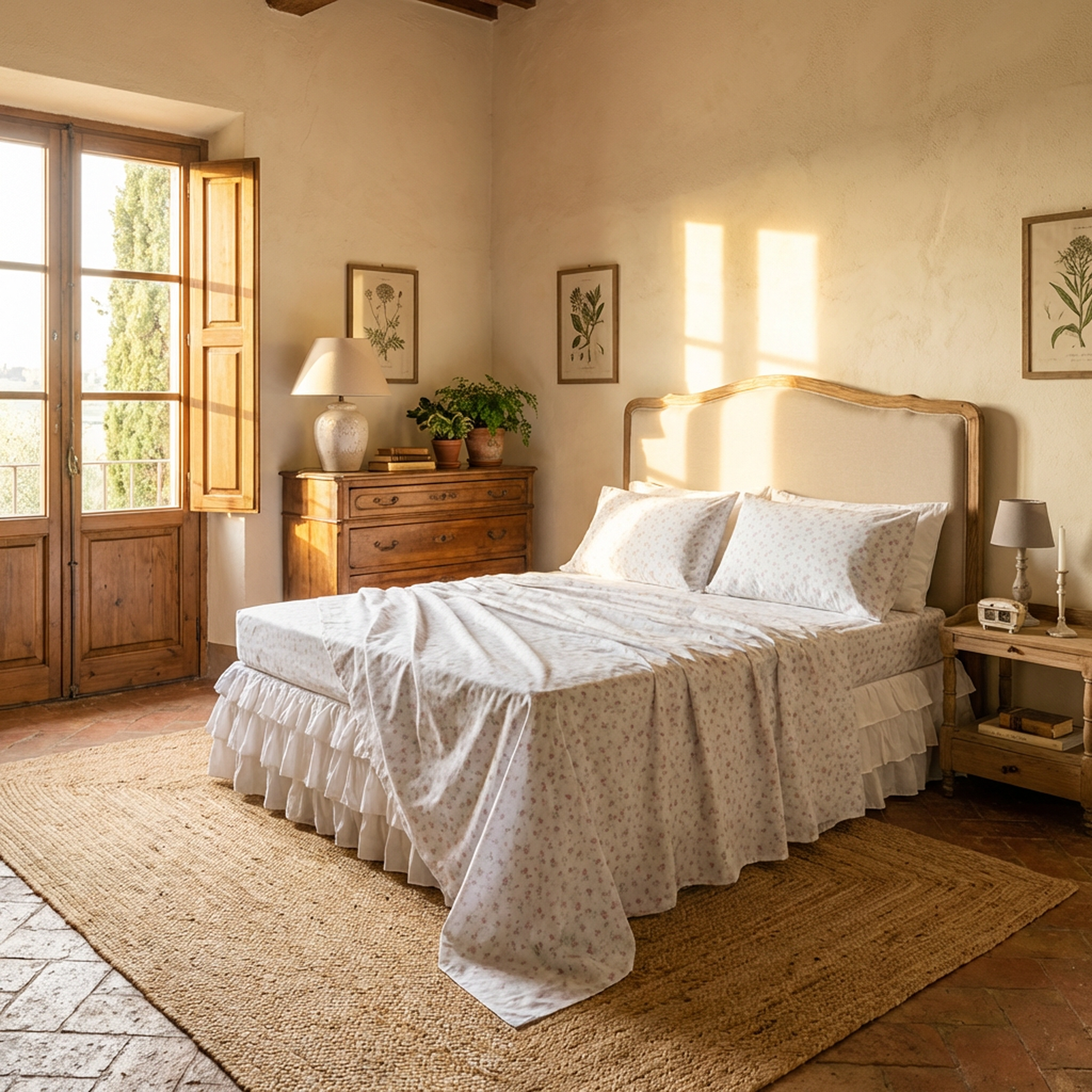 Completo letto 2 piazze Primerose