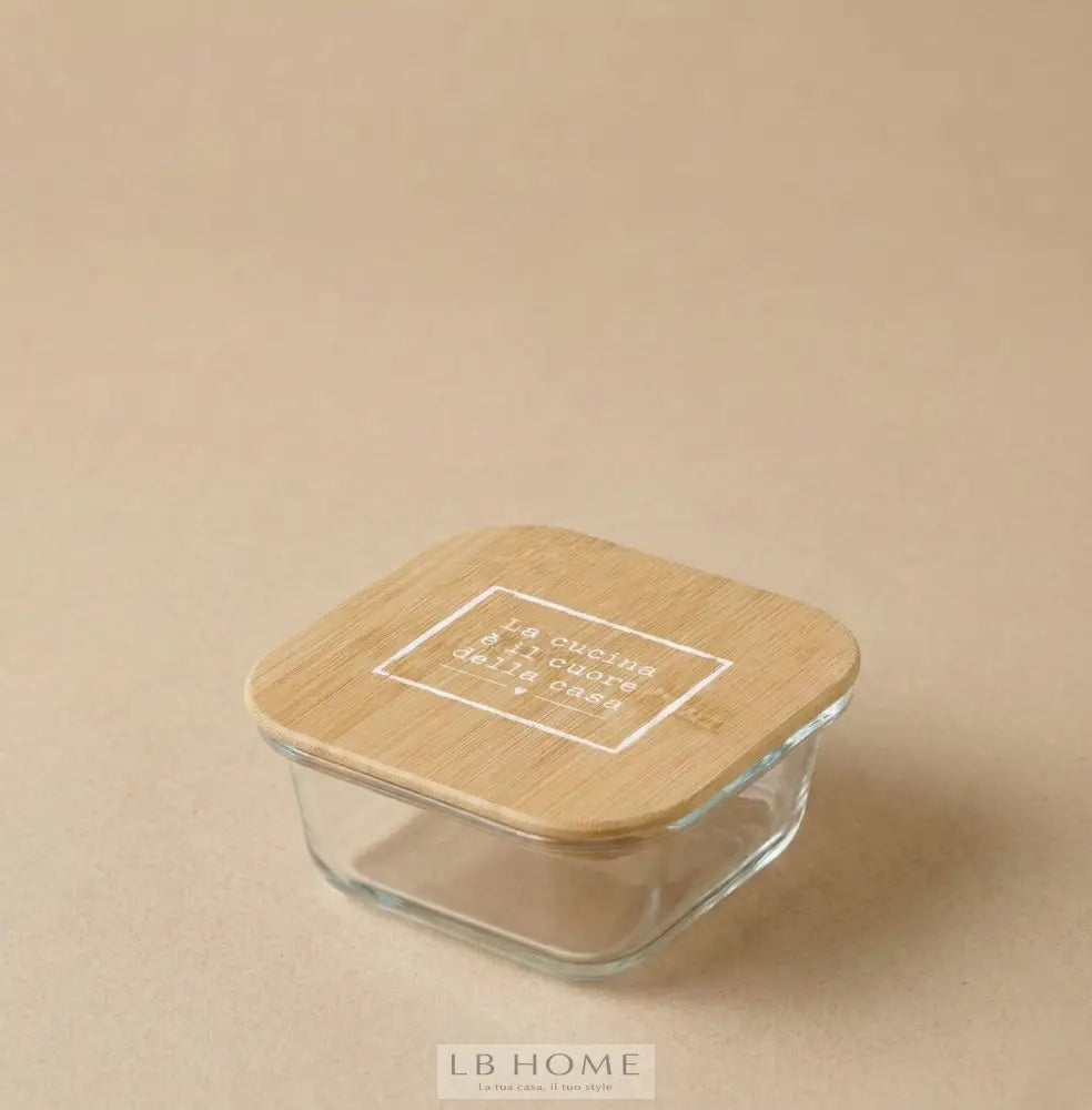 Contenitore La cucina è il cuore della casa 11x5,5cm Contenitori e barattoli cucina