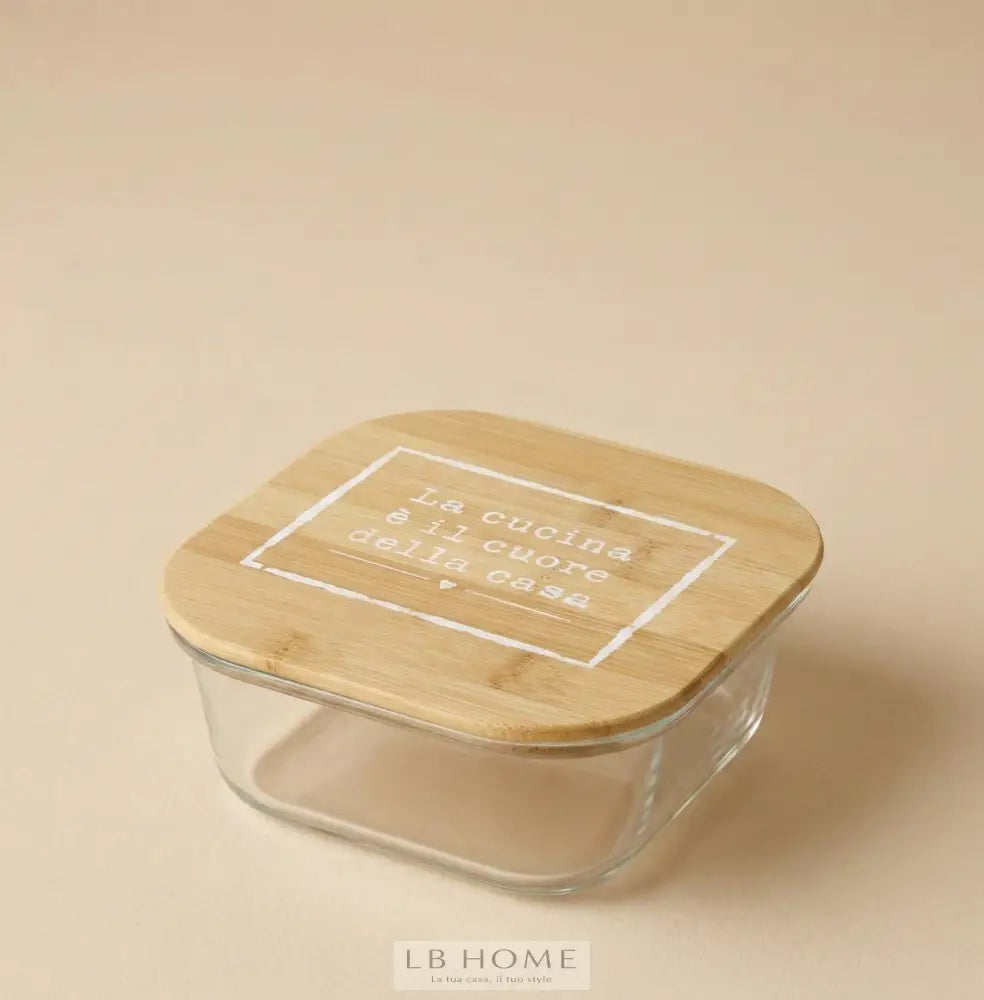 Contenitore La cucina è il cuore della casa 15,5cm Contenitori e barattoli cucina