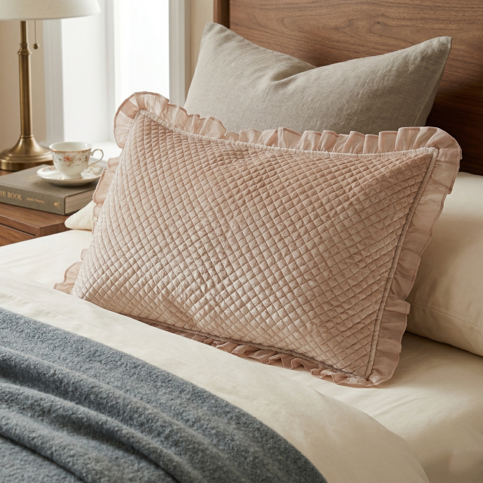 Copriguanciale velluto Trèsor