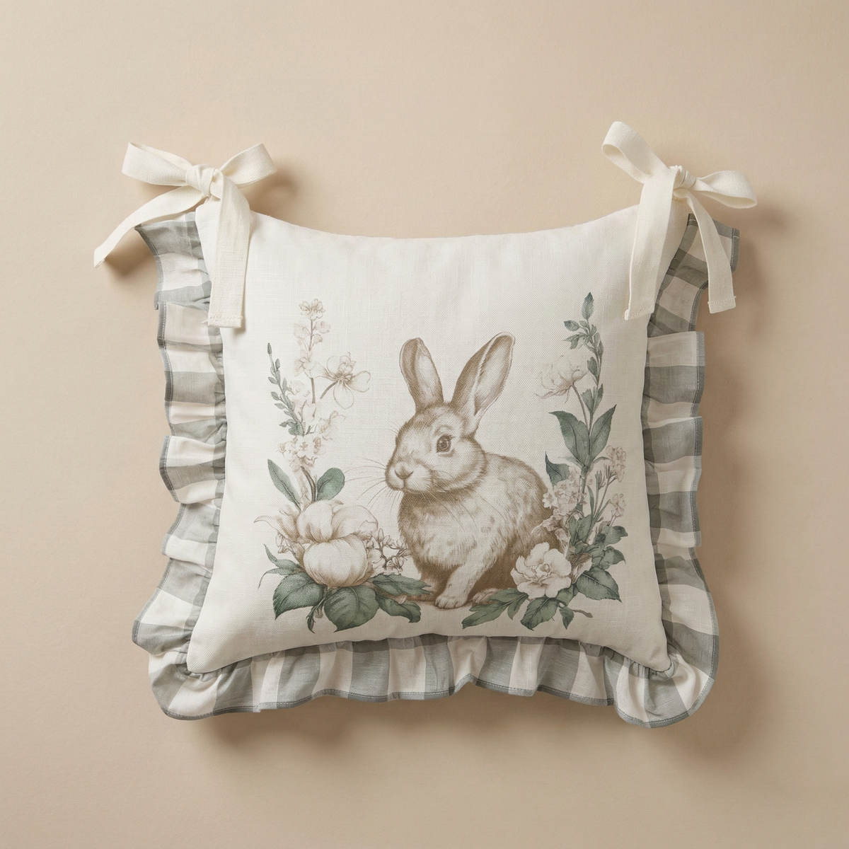 Federa cuscino sedia collezione "Le Jardin des lapins"