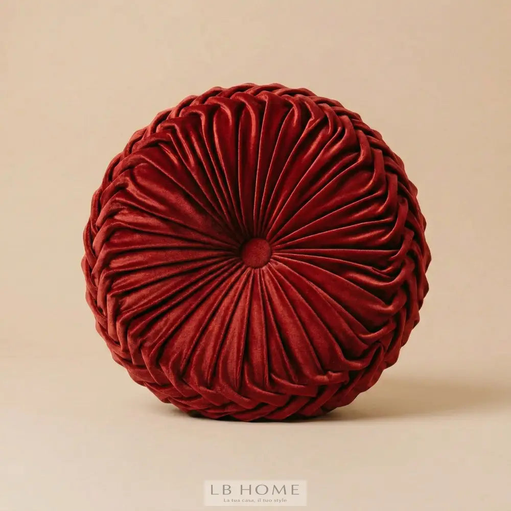 Cuscino tondo velluto Cuscino