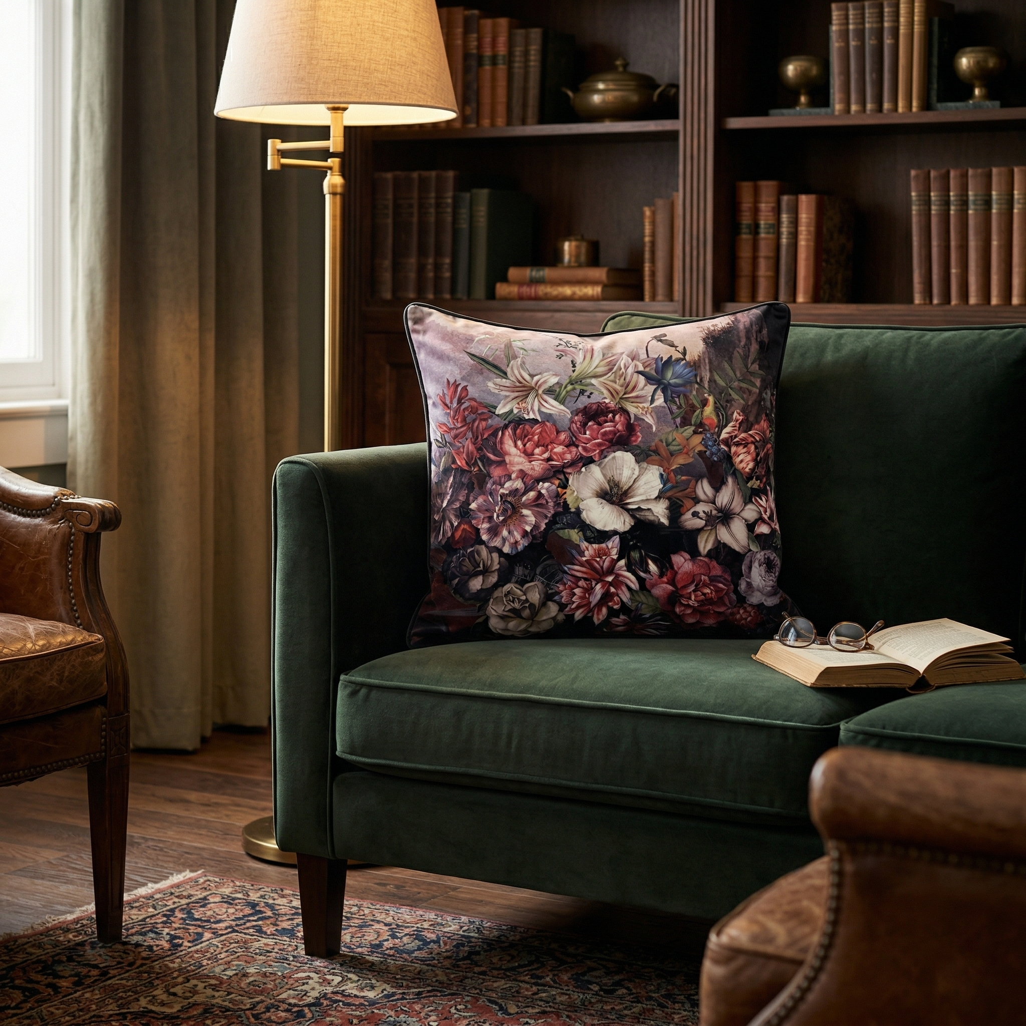 Cuscino velluto Dream in bloom