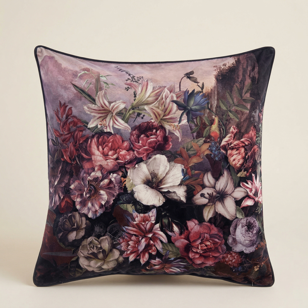 Cuscino velluto Dream in bloom
