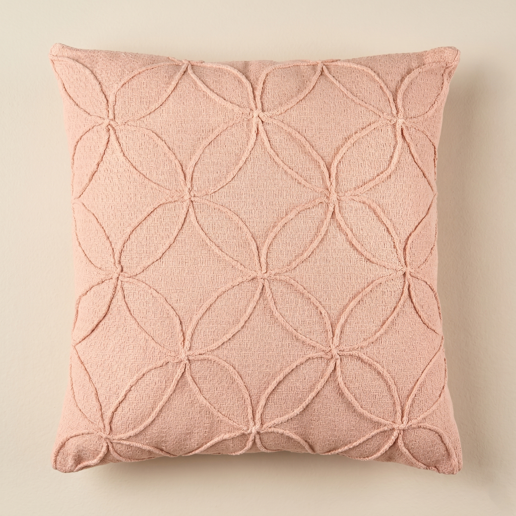 Cuscino Fashion rosa geometrie