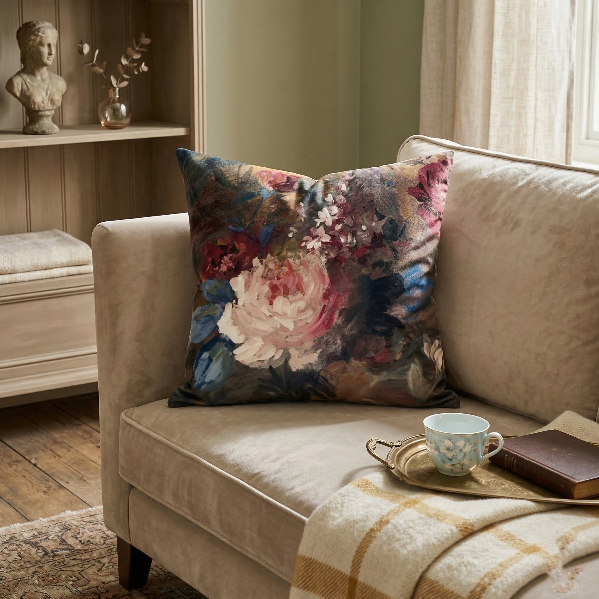 Cuscino stampato Giardino Mediceo