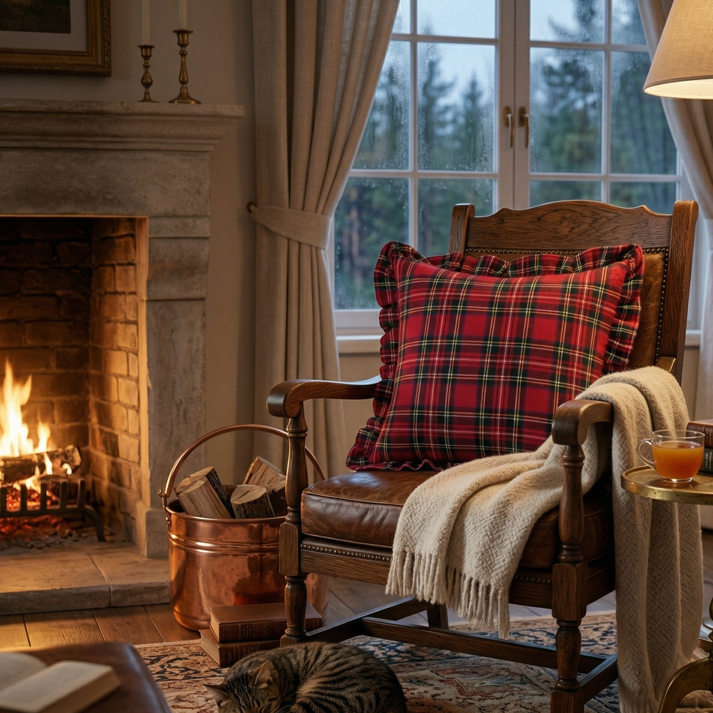 Cuscino Madison Avenue rosso