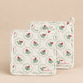 Set 2 Presine Berry Petit GreenGate Bianche in Cotone