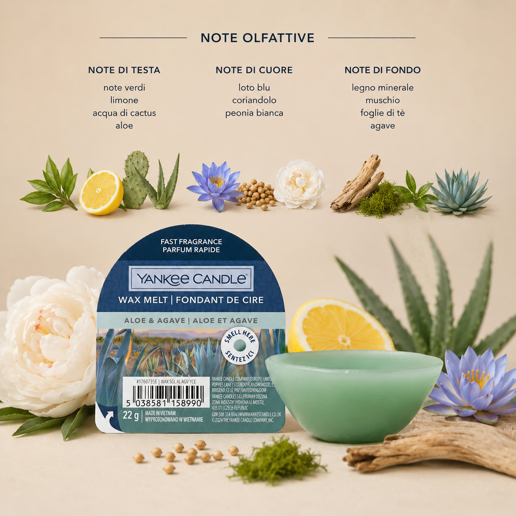 Yankee Candle cera Aloe & Agave