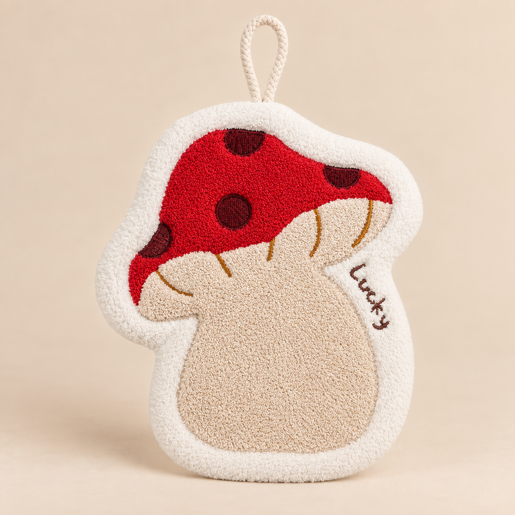 Presina da Cucina Sagomata Fungo Rosso 20 x 22 cm